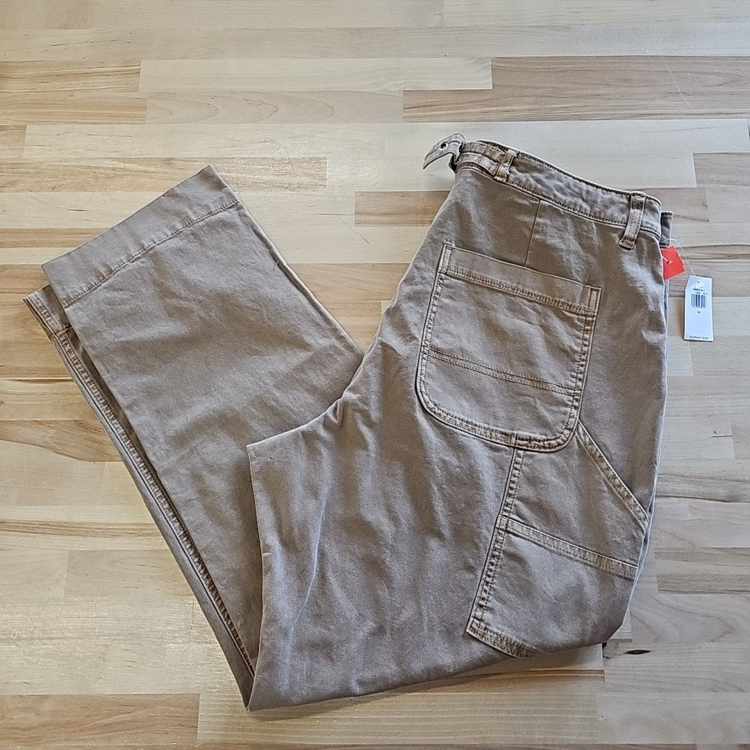 Old Navy Size 14 Brown New Cargo Pants