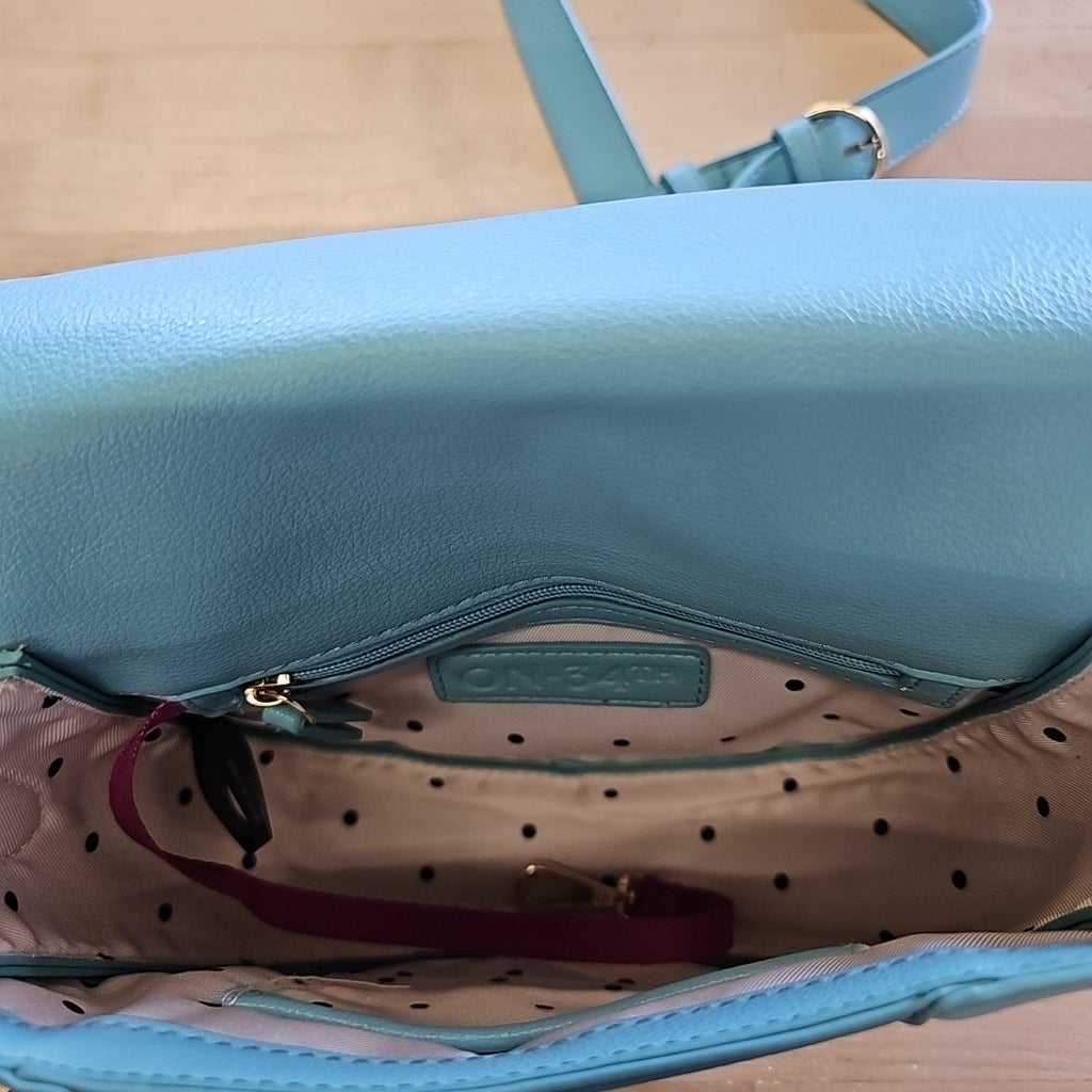 On 34th Holmme Saddle Crossbody - Sea Spray