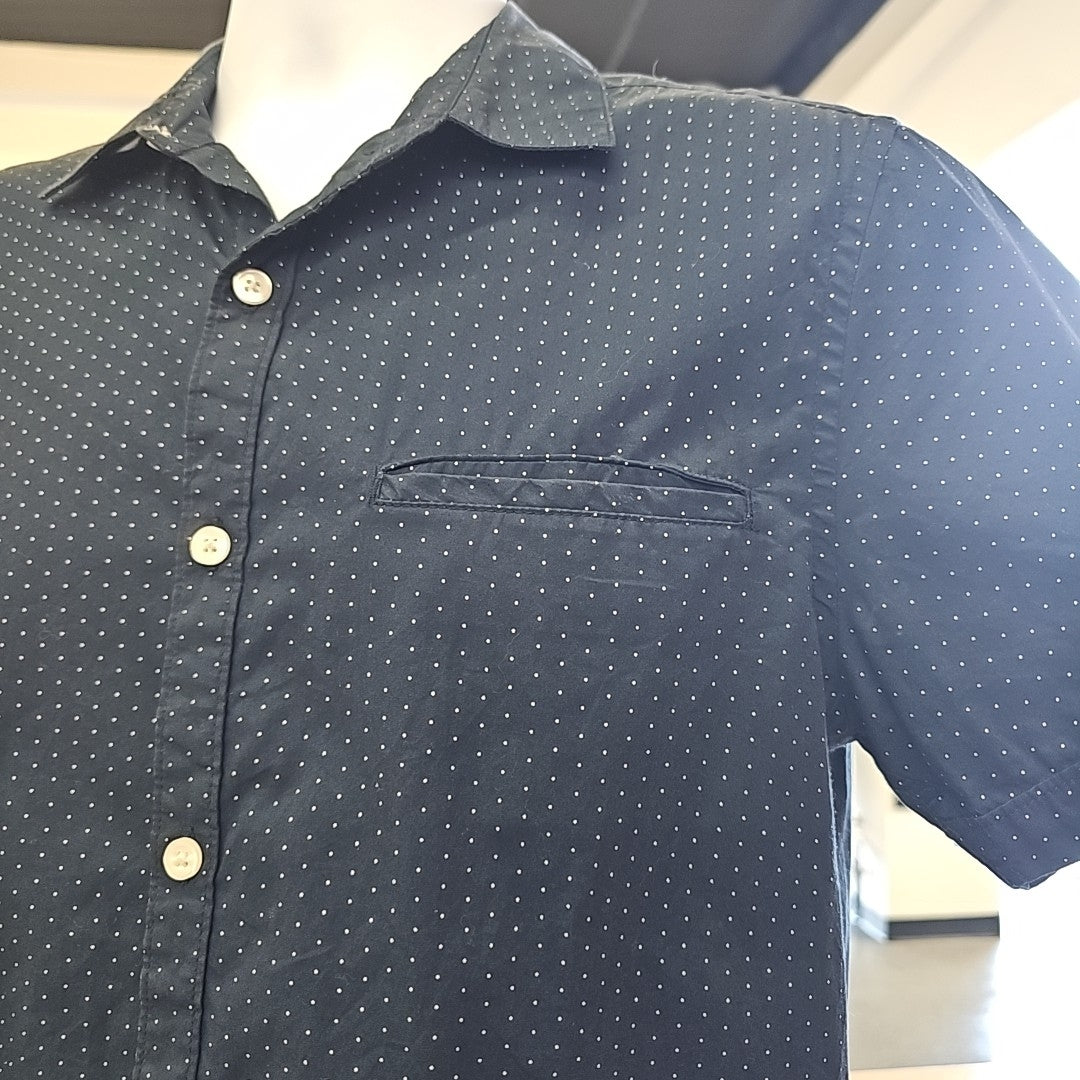 Structure Men's Size S Blue MENS Button Down Shirt