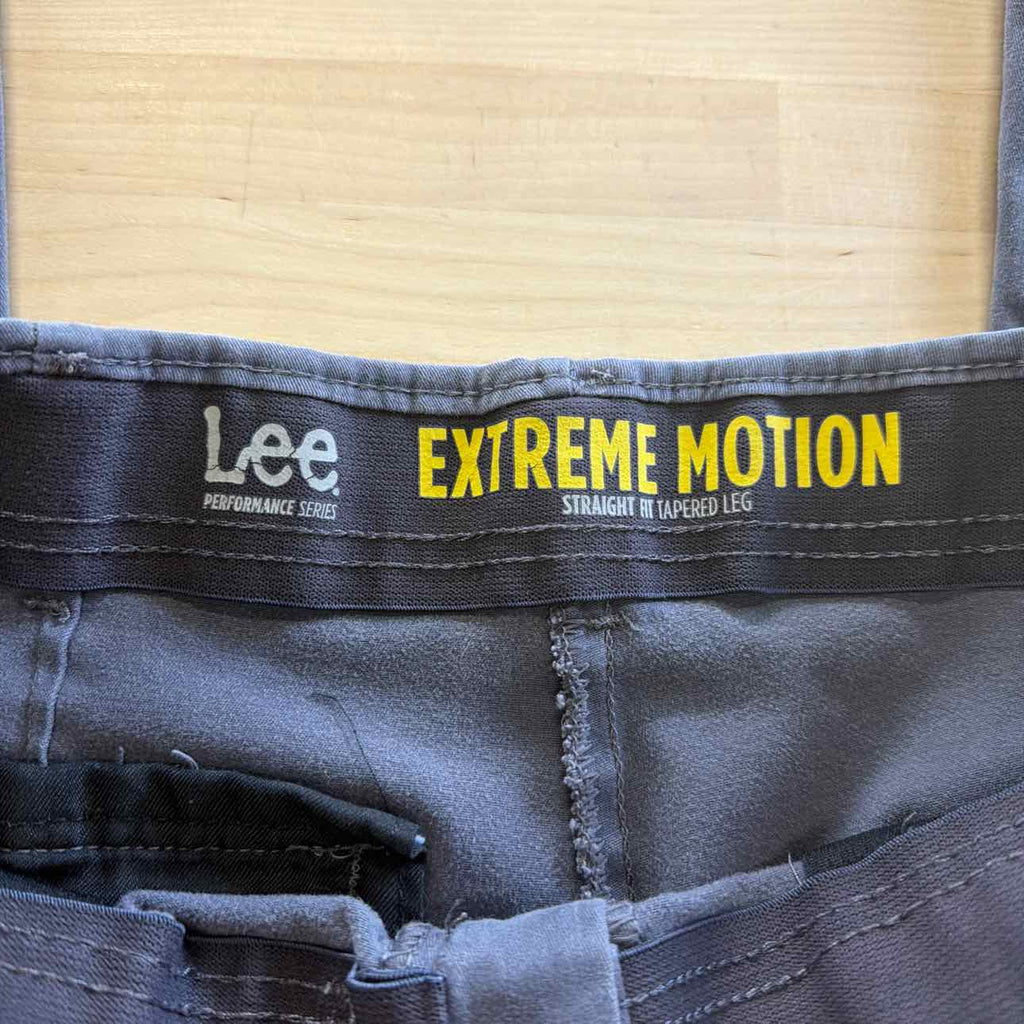 lee Size 34x30 Gray MENS Pants