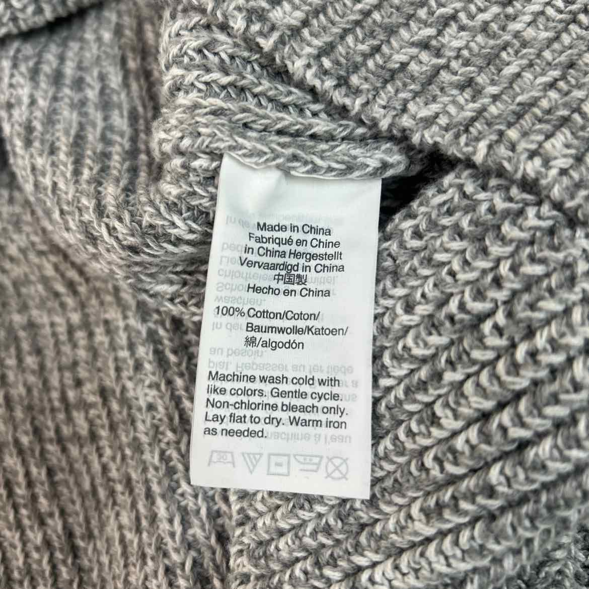 J Crew Size XL Gray Knit Preloved Sweater