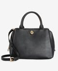 Giani Bernini Pebble Small Satchel Bag - Black