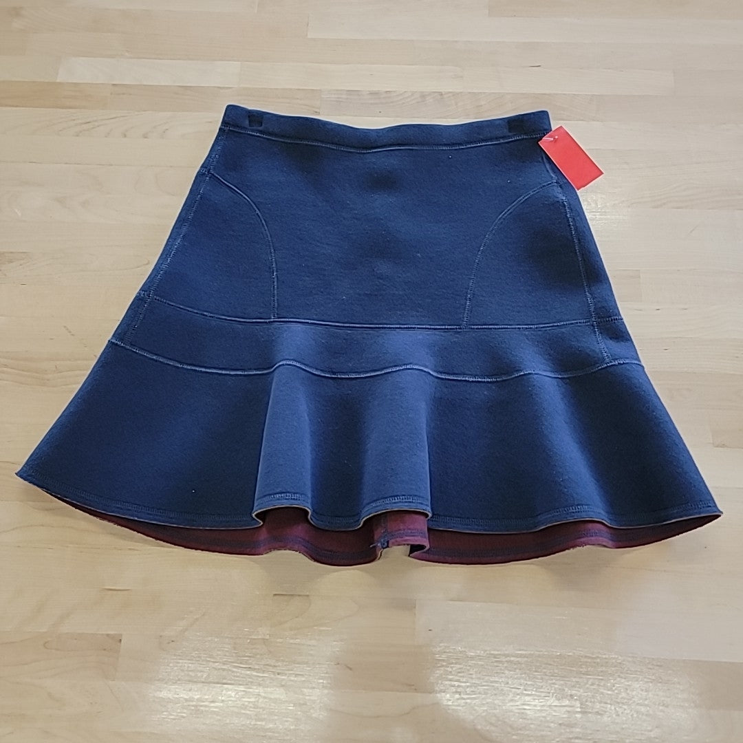 J Crew Size S Navy Tulip Skirt