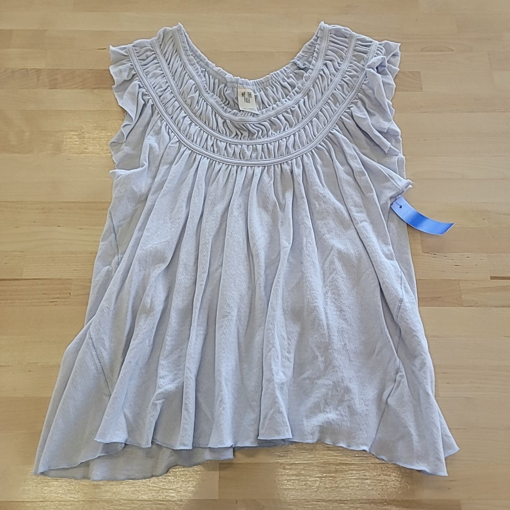 Free People Size S Blue Blouse