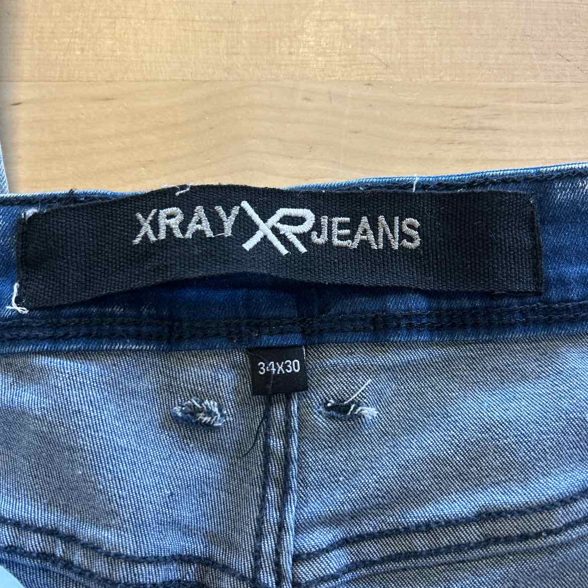 XRAY Size 34x30 Blue MENS Jeans
