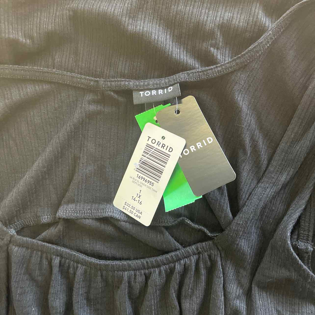 Torrid Size 1 Black New Tank