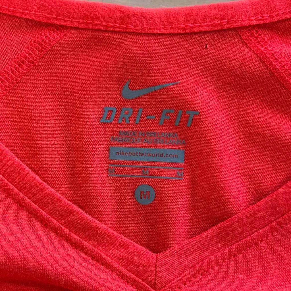 Nike Size M Orange Preloved Athletic Long Sleeve