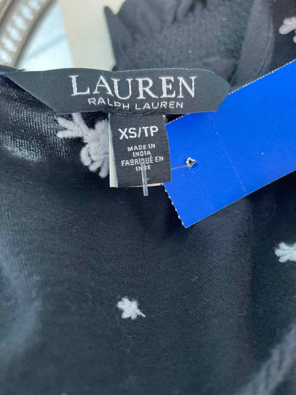 Ralph Lauren Size XS Black Blouse