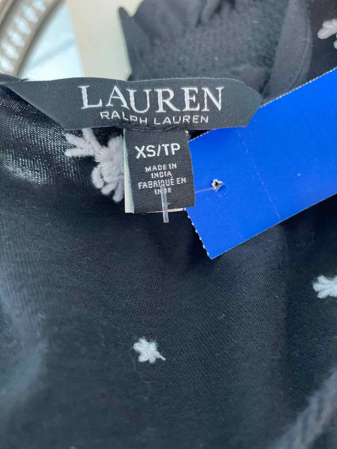 Ralph Lauren Size XS Black Blouse