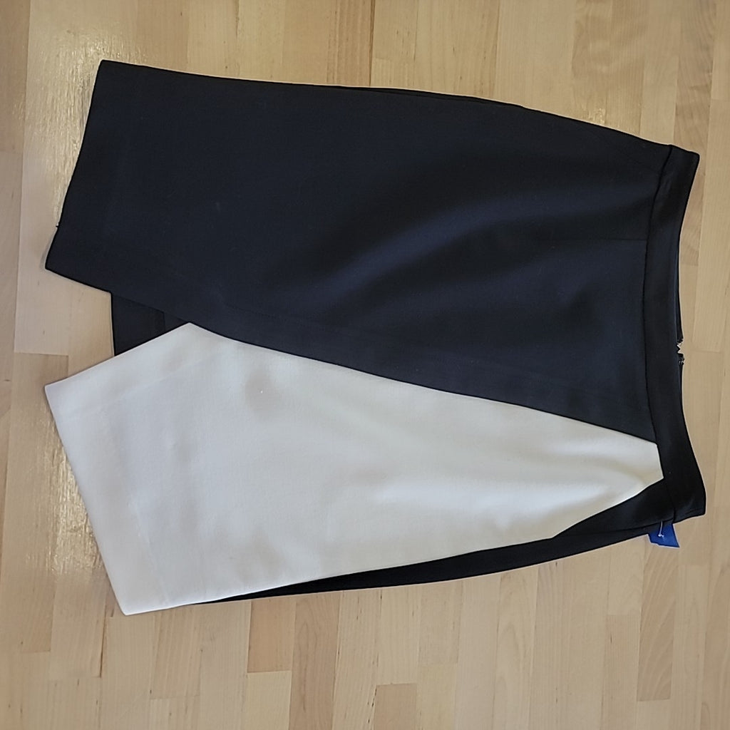 Halogen Size 0 Black/White Skirt