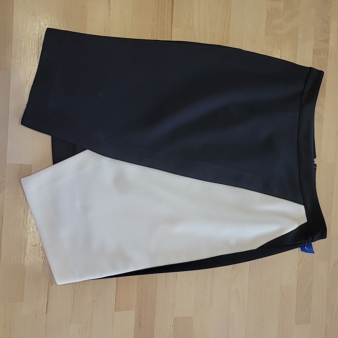 Halogen Size 0 Black/White Skirt