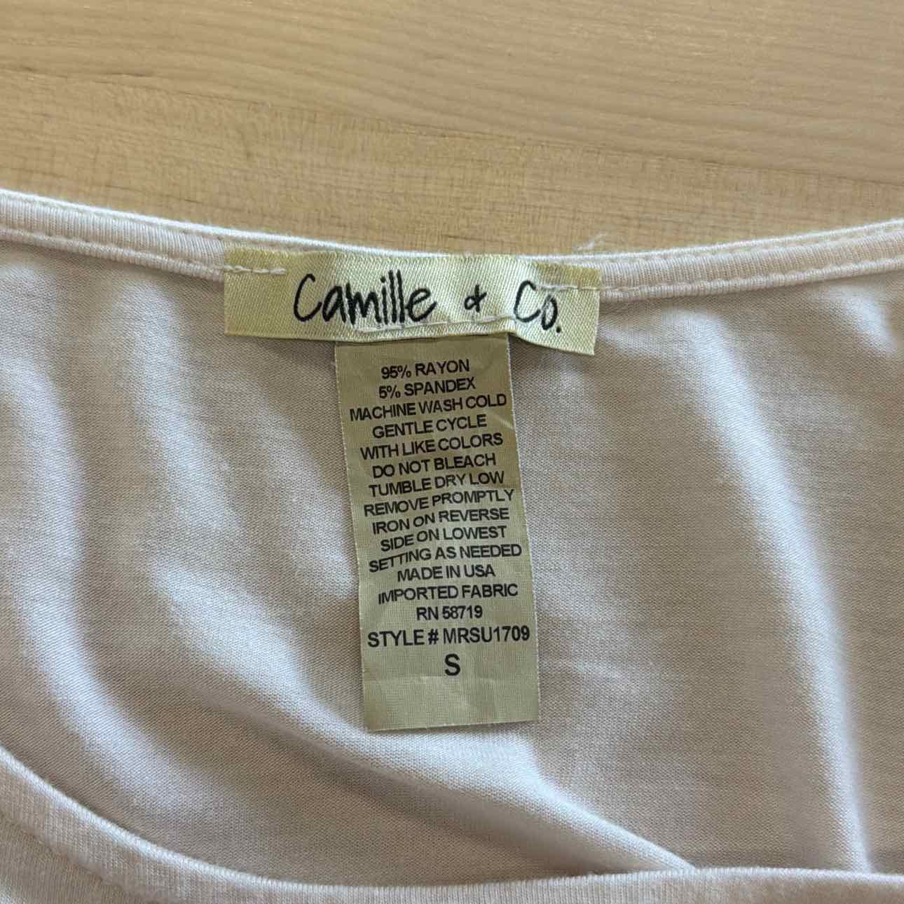 Camille & Co. Size S Light Pink Preloved Long Sleeve