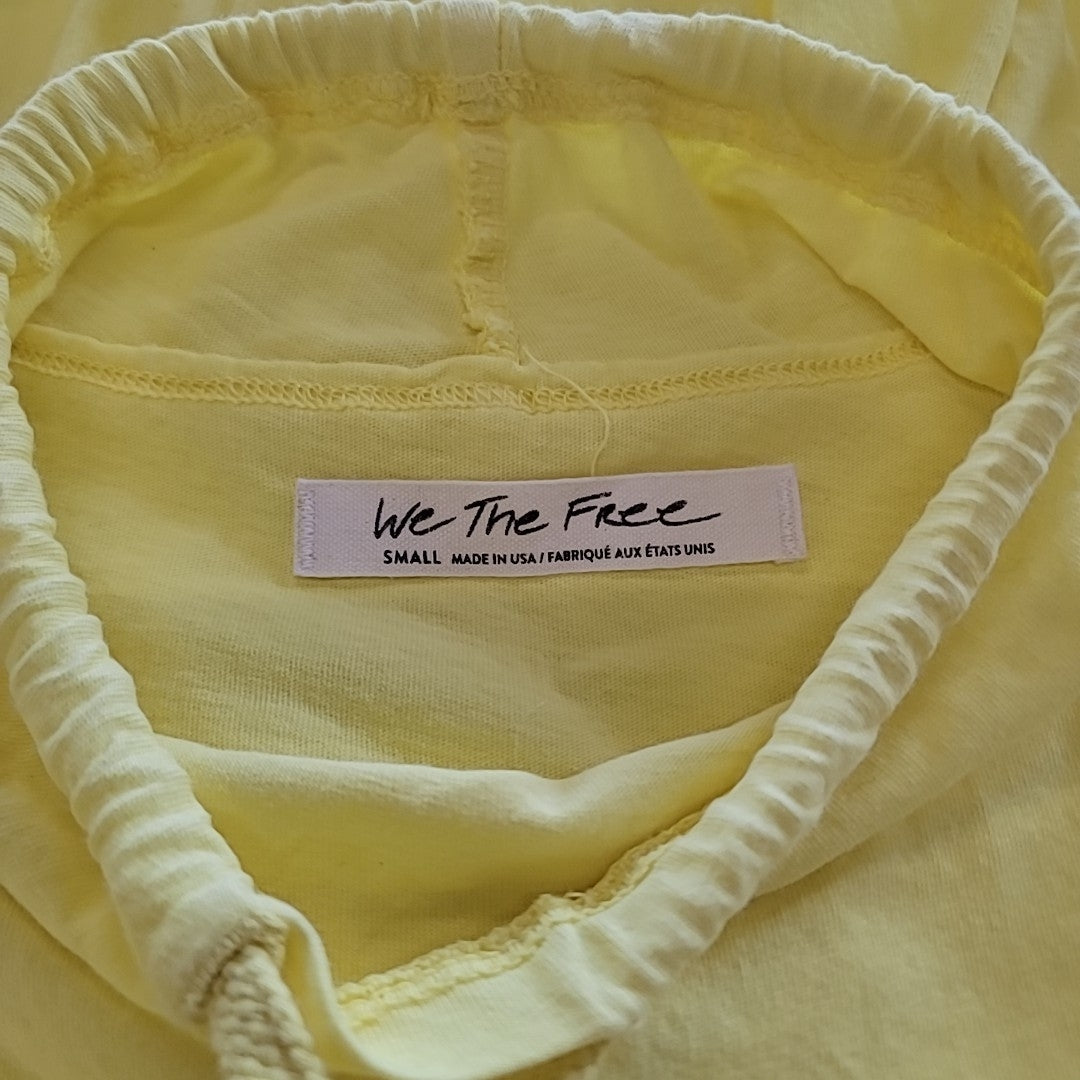 we the free Size S Yellow Tank