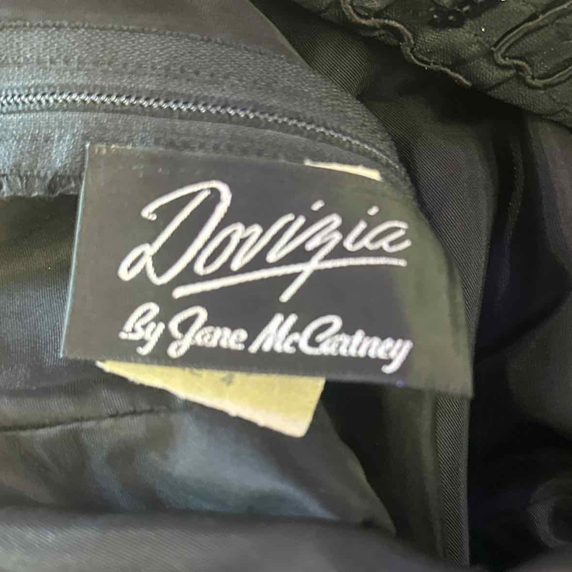 Size 4 Black Sequined Dress