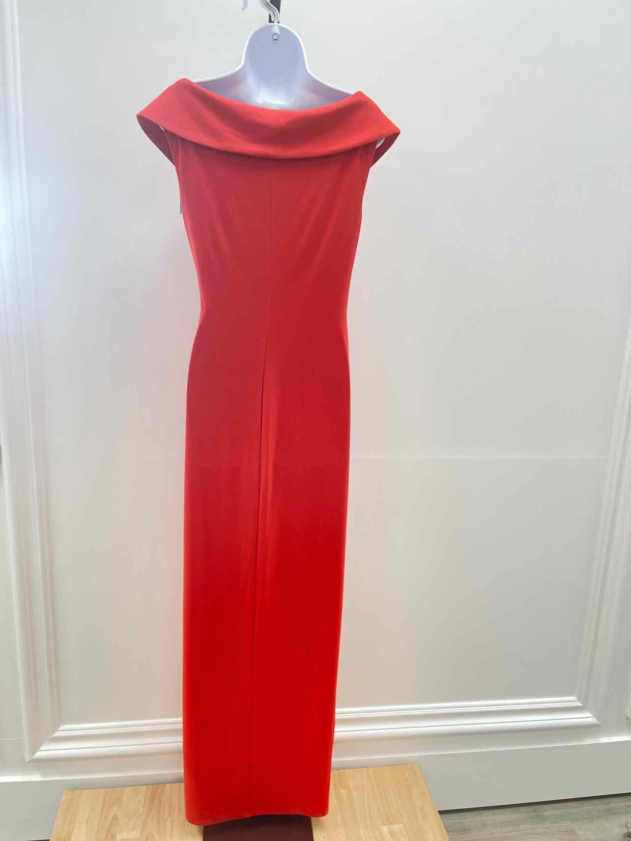 Ralph Lauren Size 8 Tomato Red New Dress