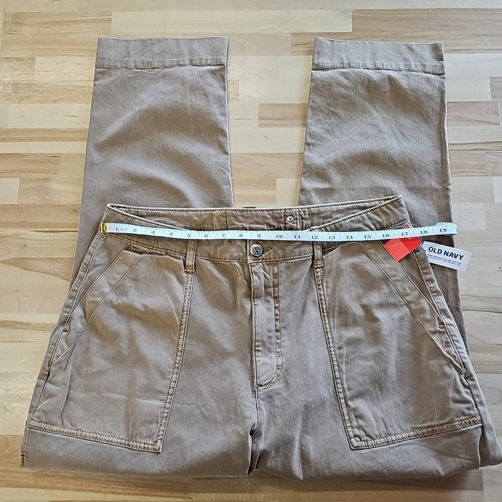 Old Navy Size 14 Brown New Cargo Pants