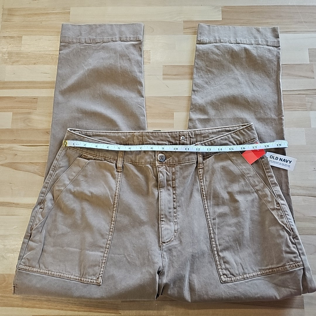 Old Navy Size 14 Brown New Cargo Pants