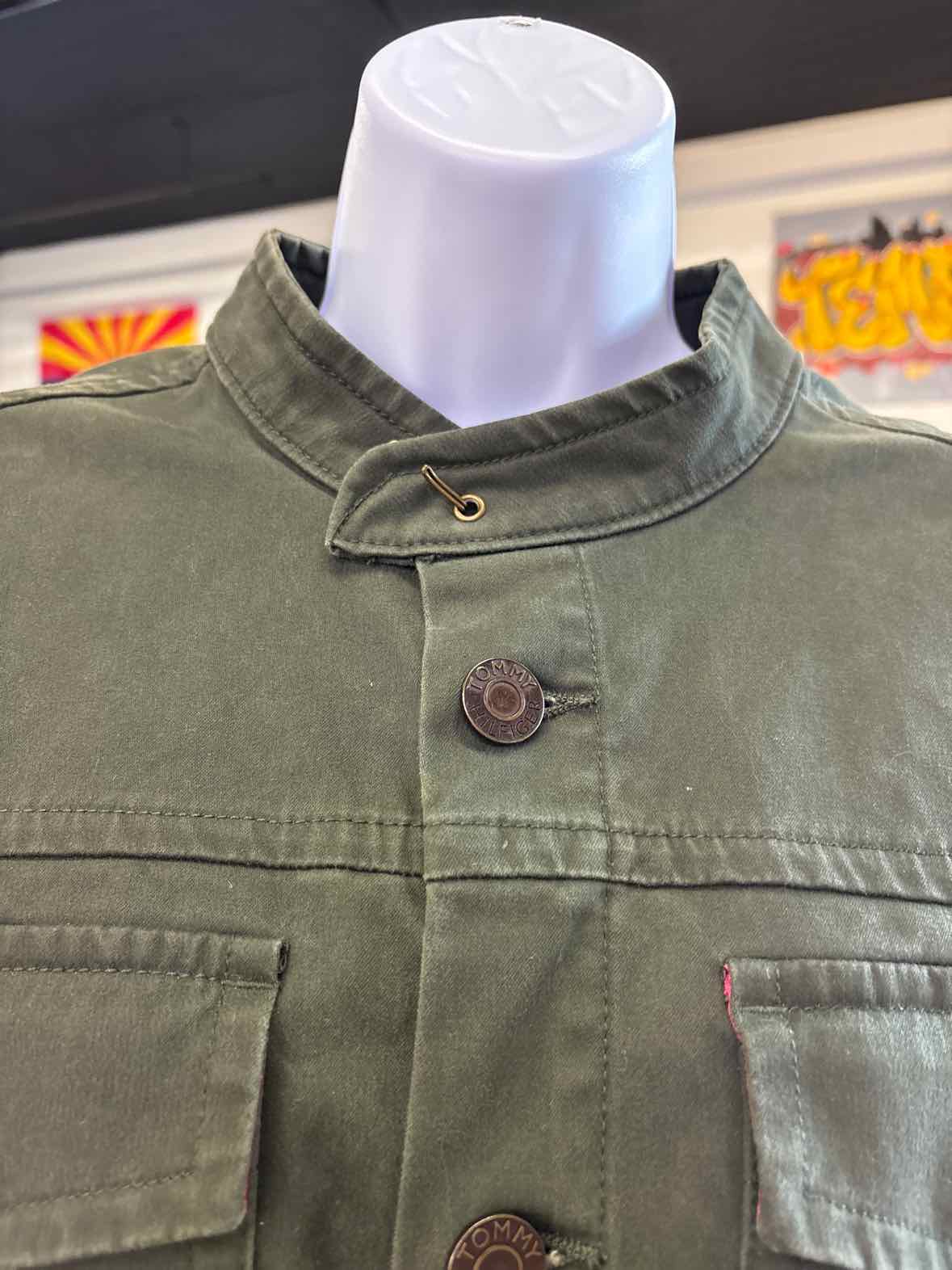 Tommy Hilfiger Size 16 Green Jacket