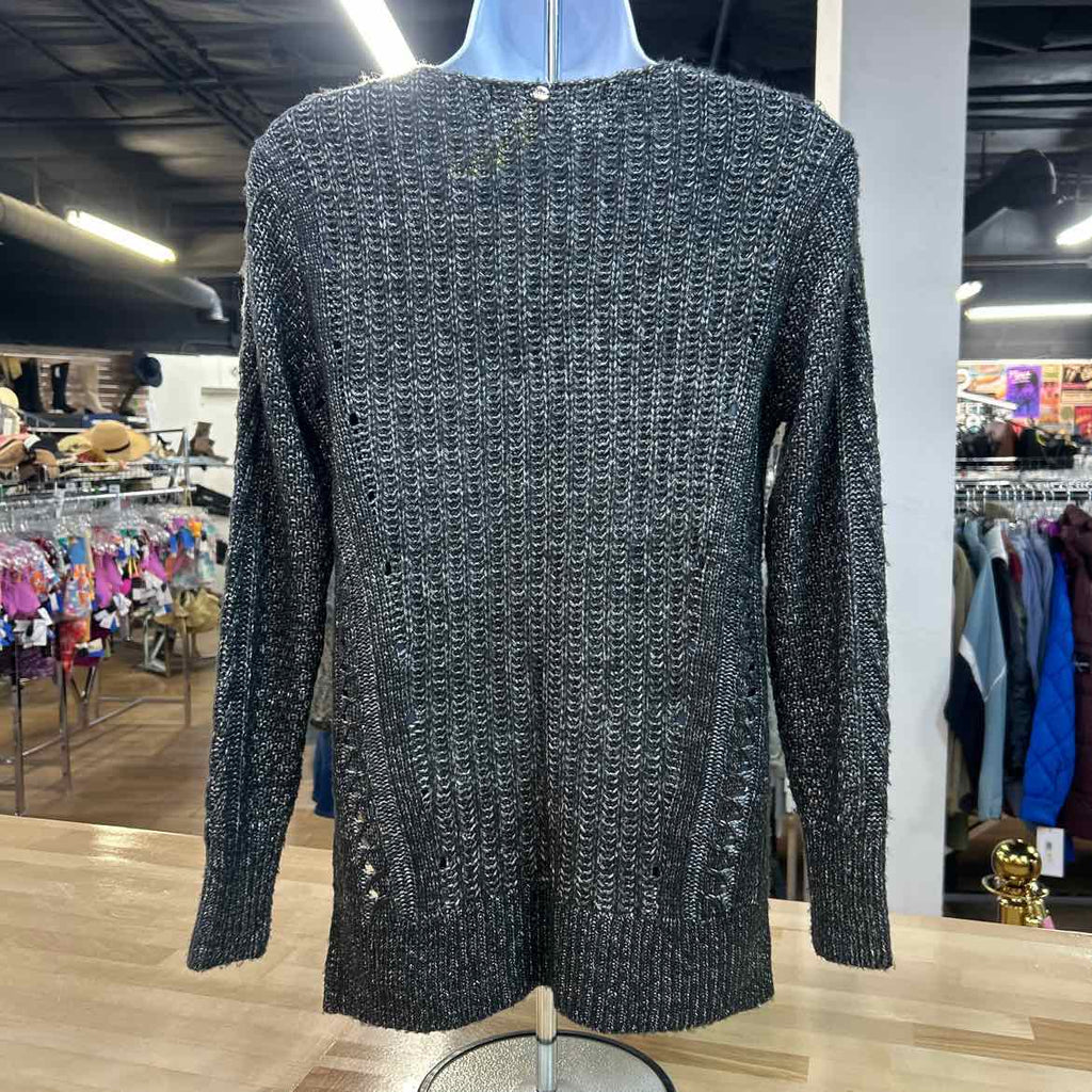 Guess Size XS Gray Knit Preloved Longsleeve