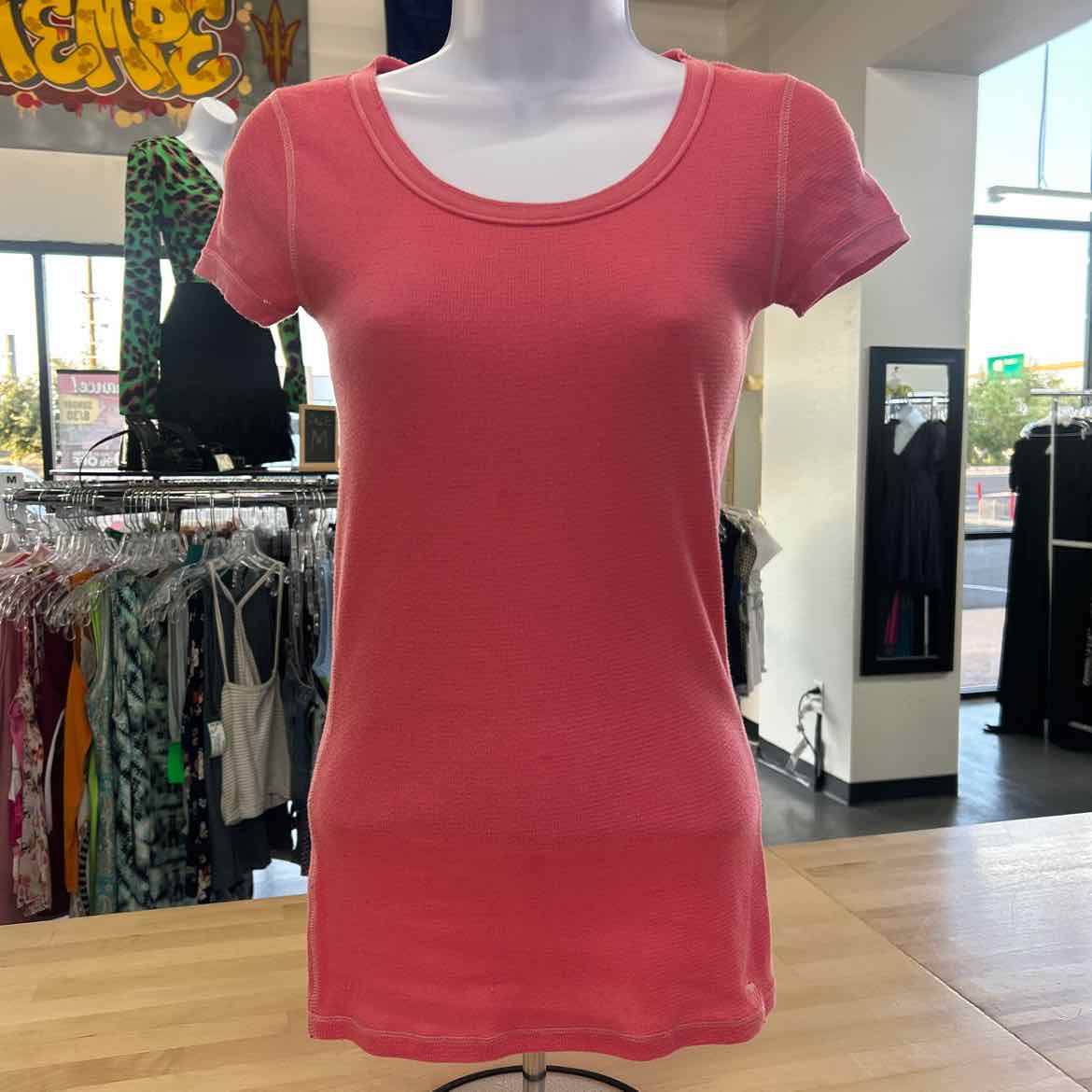 Abercrombie & Fitch Size S Pink Preloved T-Shirt SS