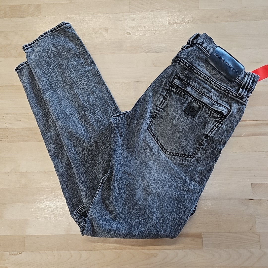 Armani Exchange Size 32 Black MENS Jeans