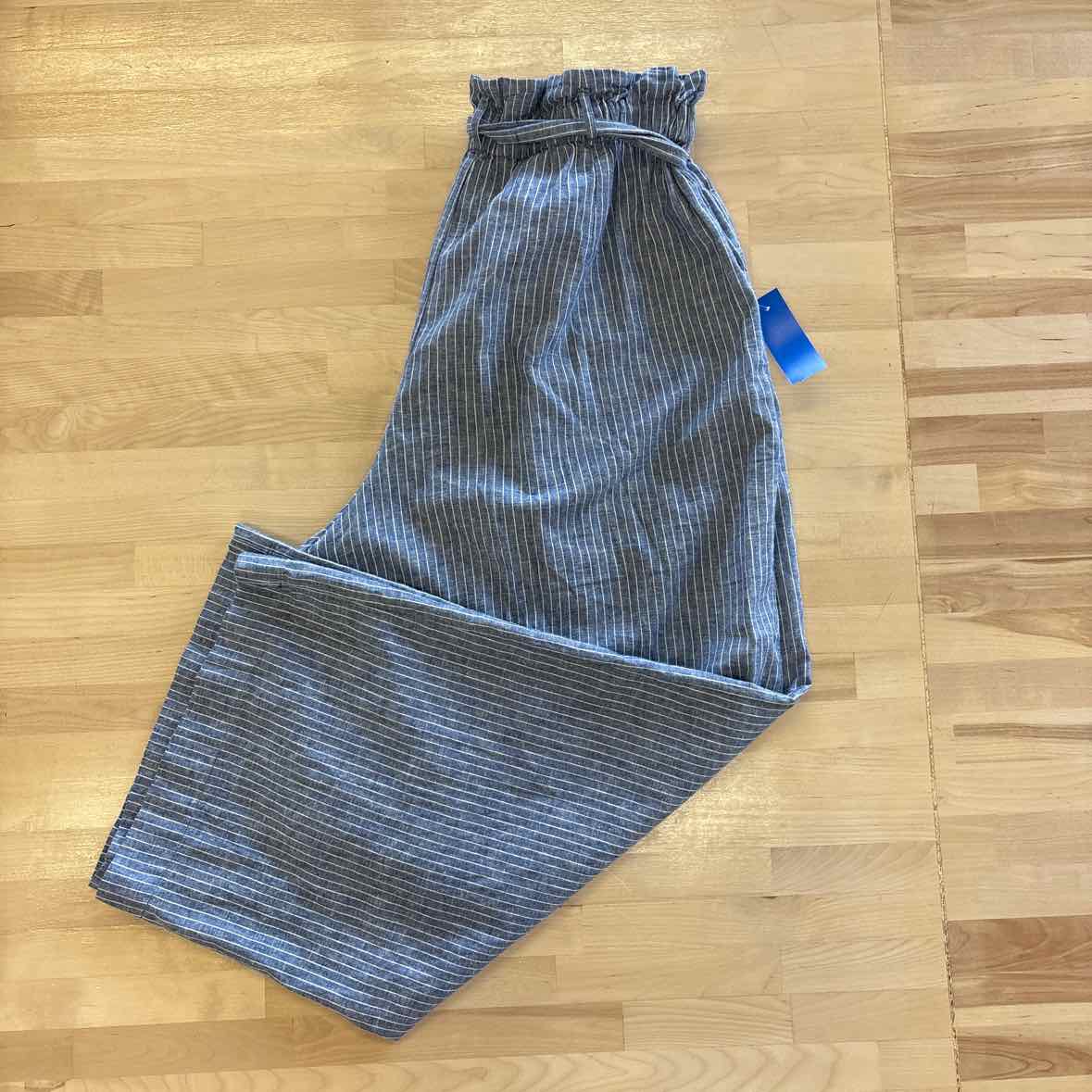 Lucky Brand Size M Blue & White Pants
