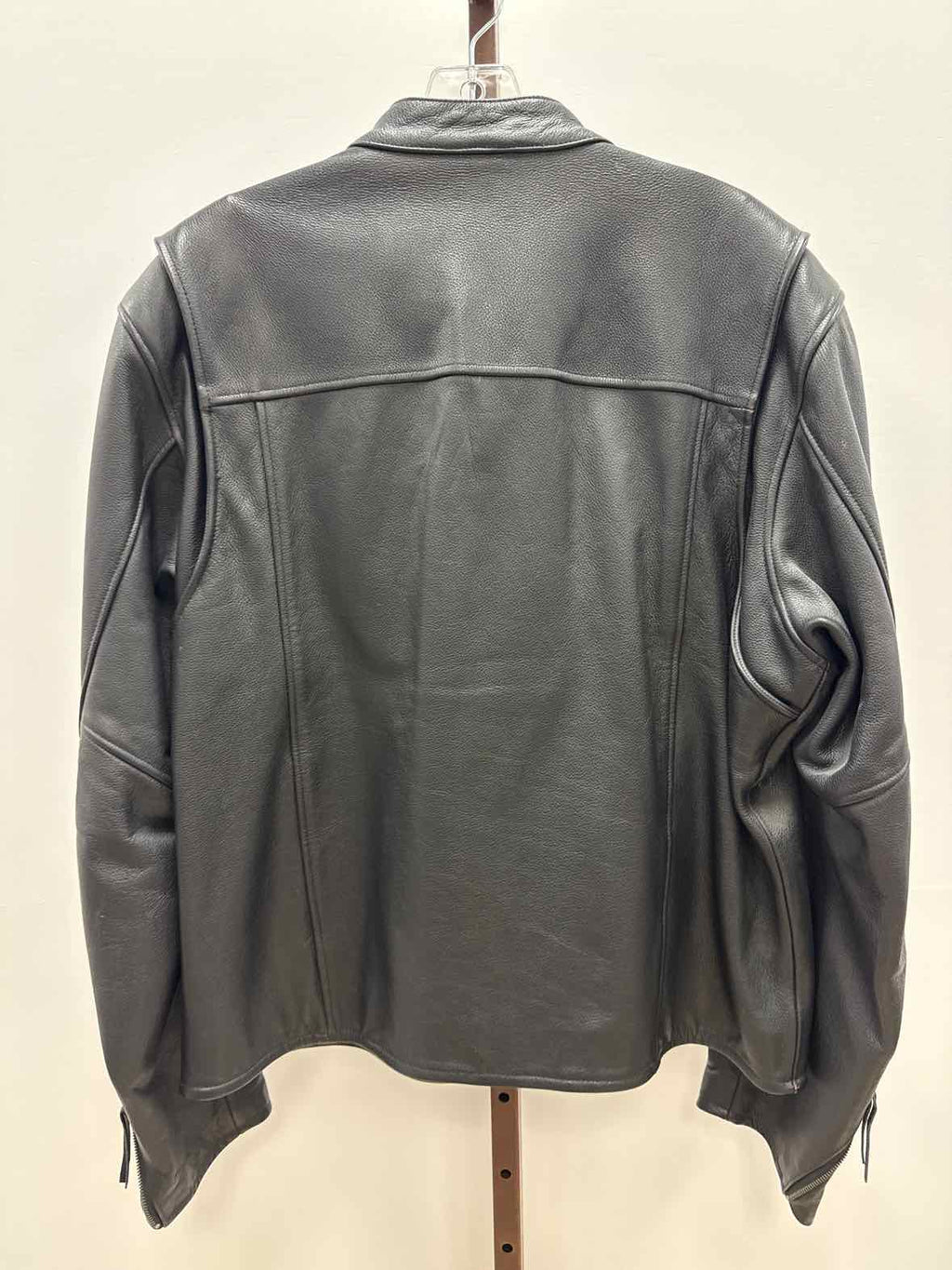 Harley Davidson Size XL Black Leather Moto Jacket