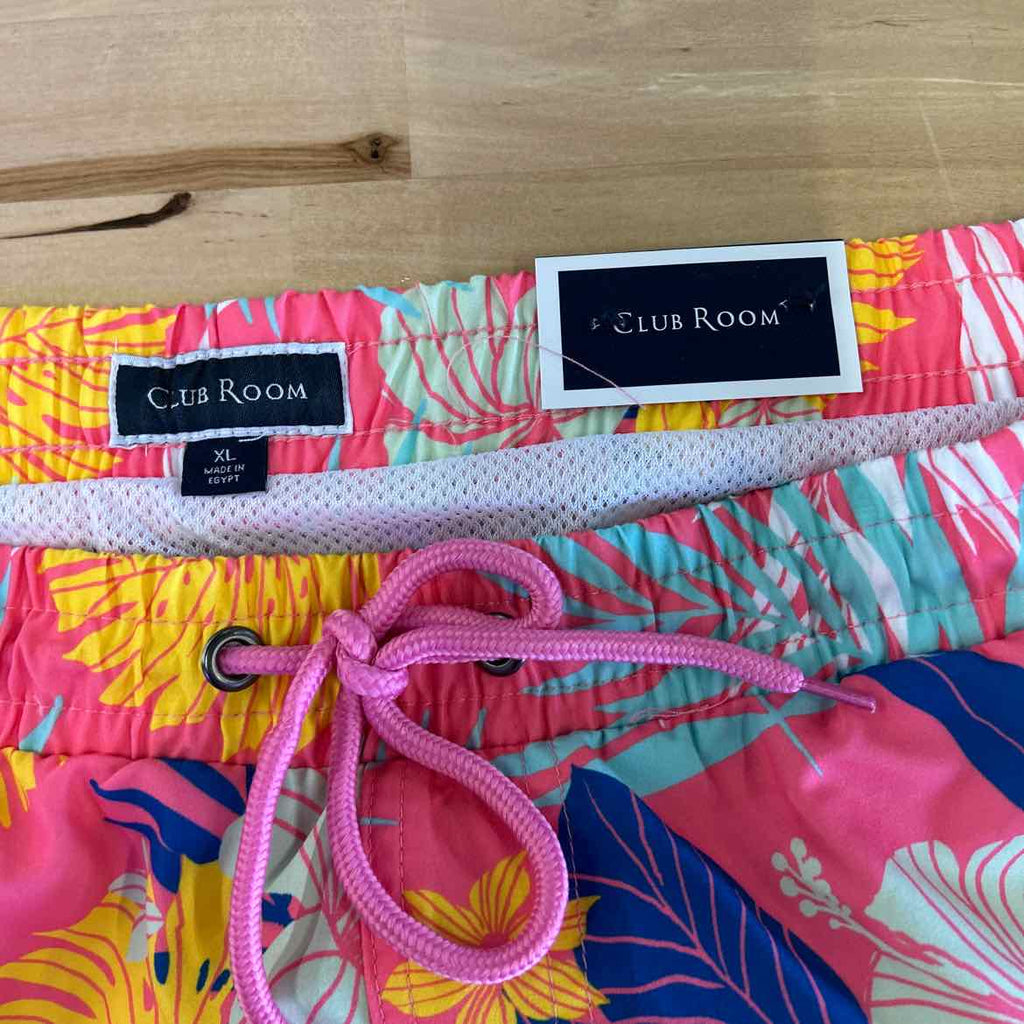 Club Room Size XL Pink MENS Swimwear