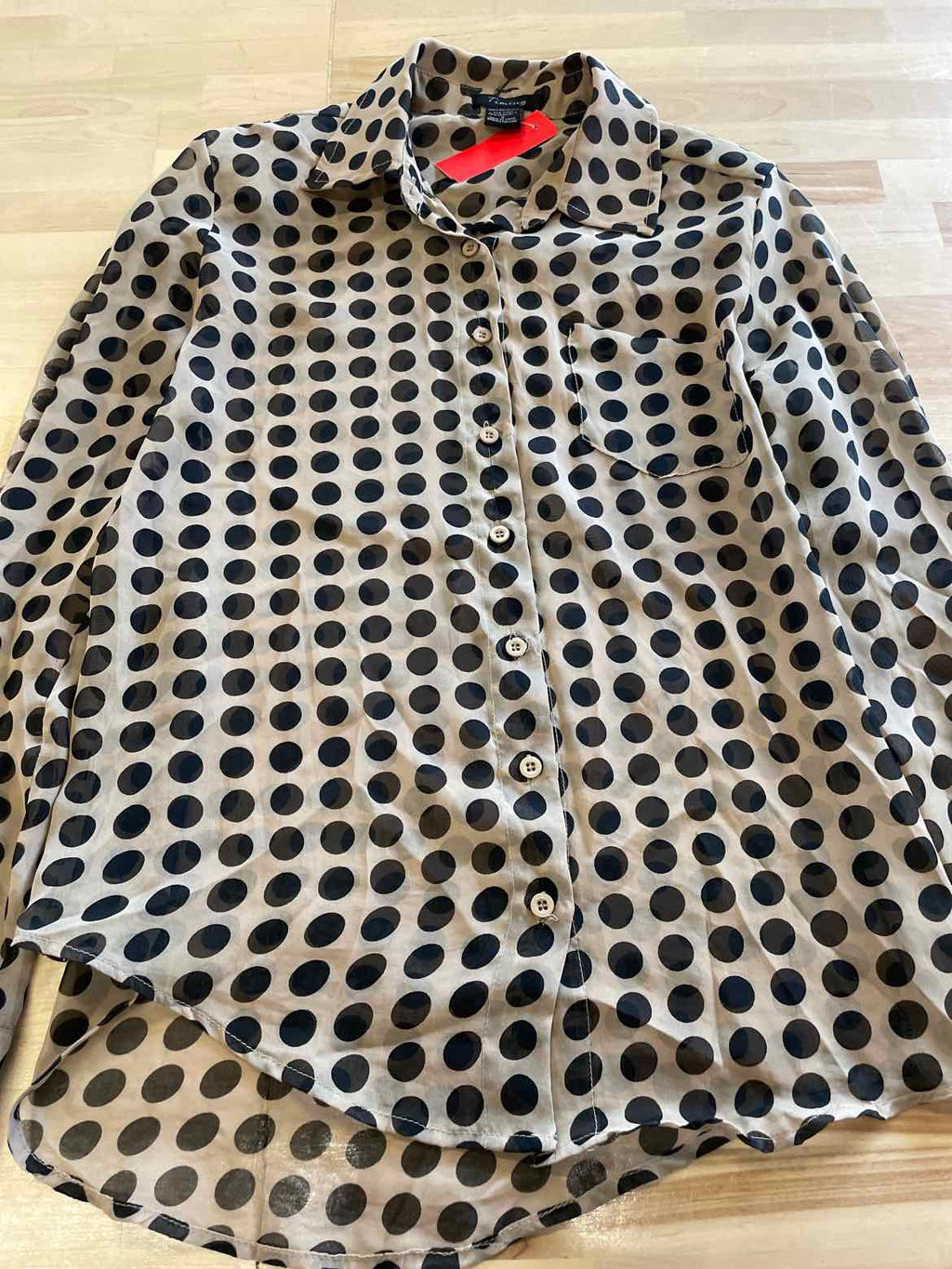 timing Size S Black & beige Blouse