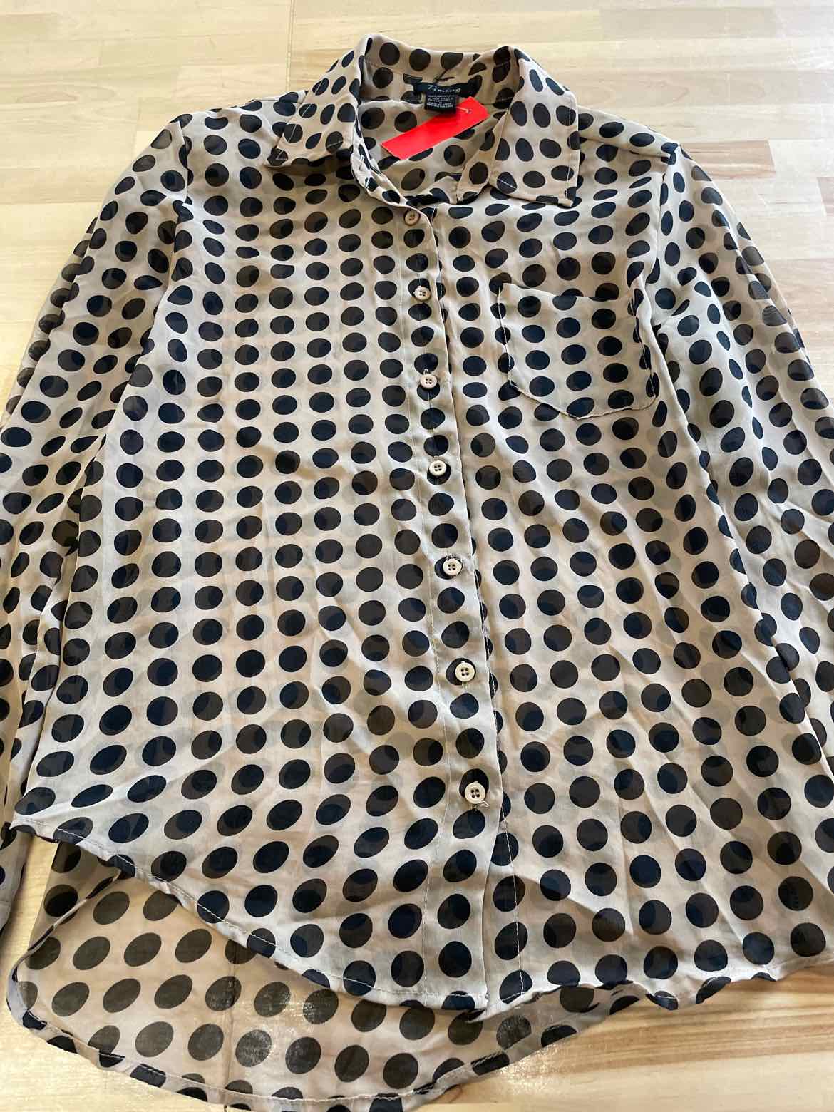 timing Size S Black & beige Blouse