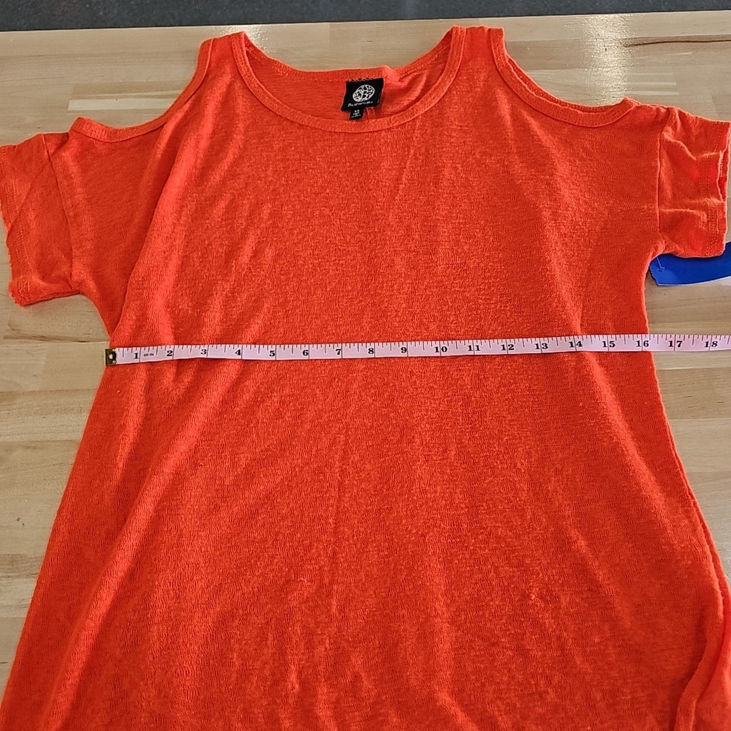 Bobeau Size XS Orange Shirt