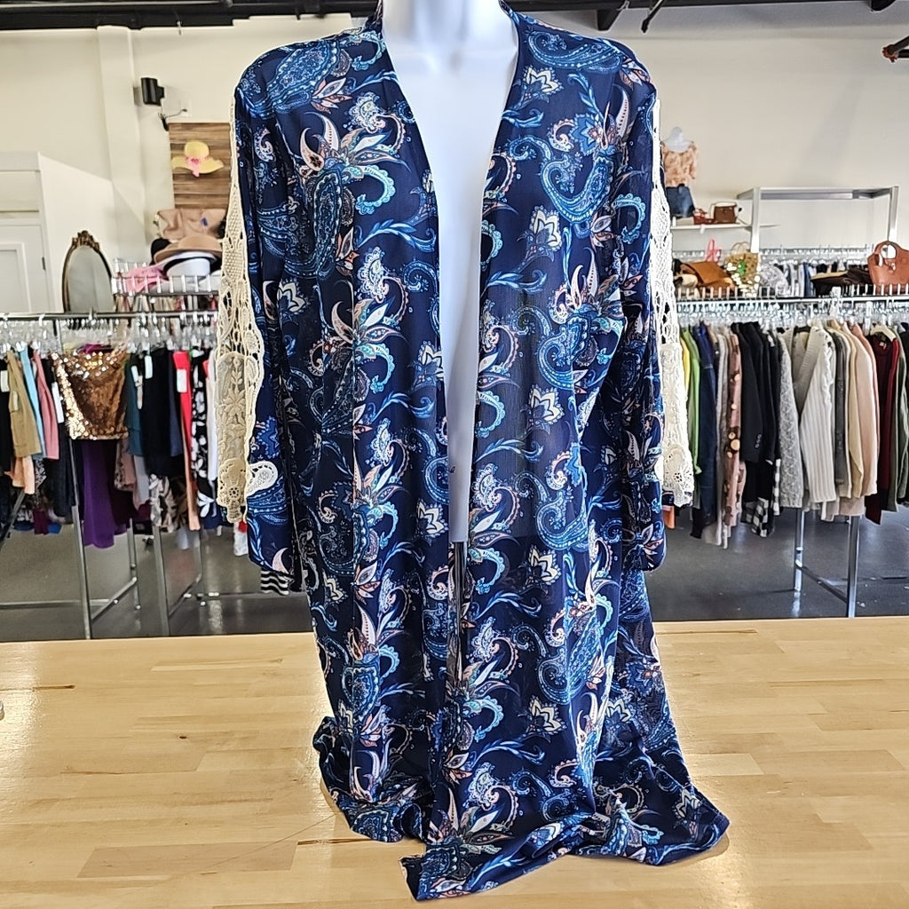 Ember Size M Blue Duster