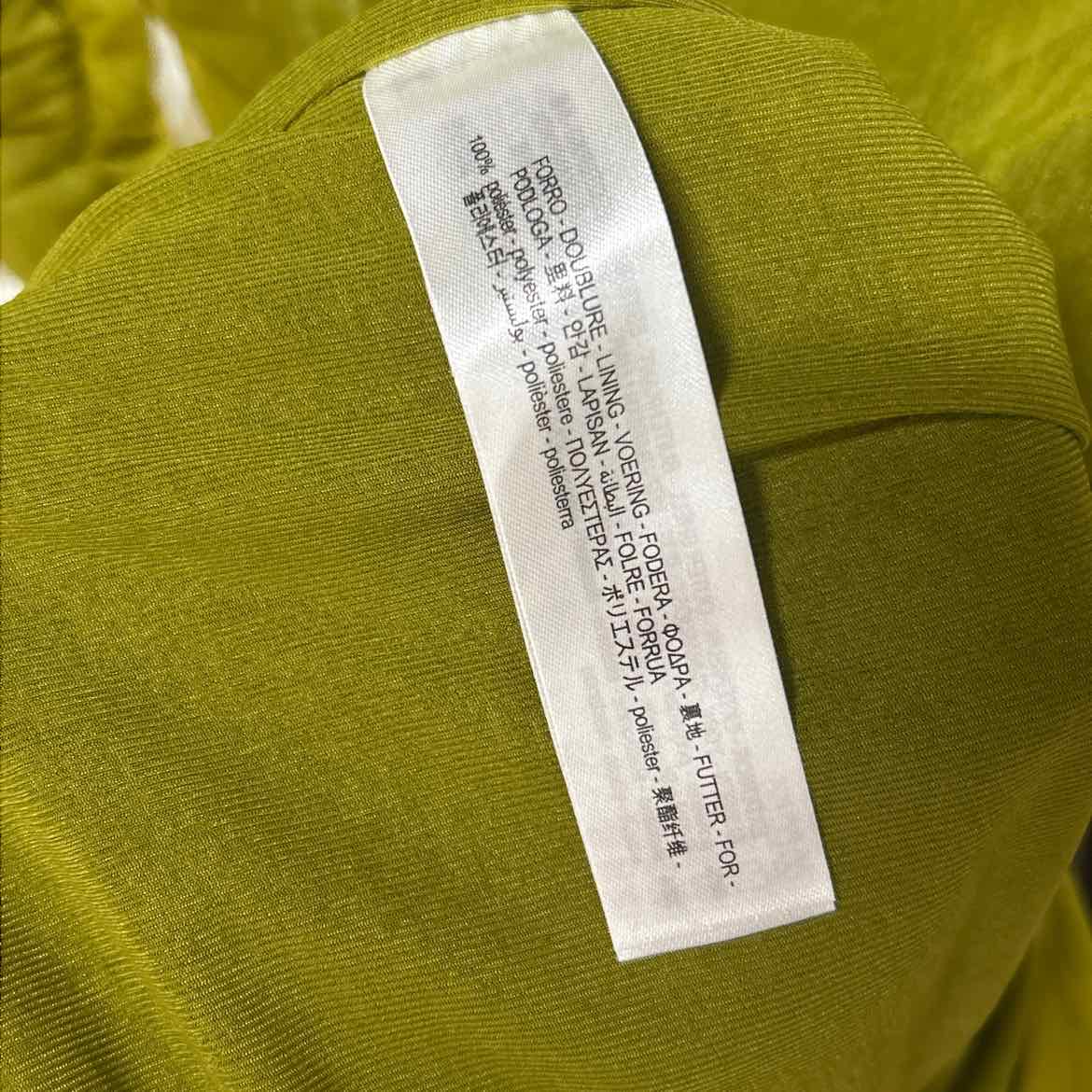 zara Size S Green Mesh Preloved Dress