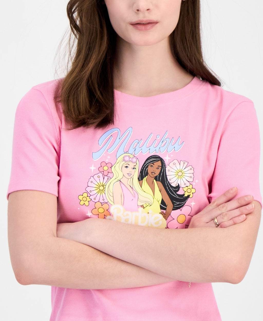 Barbie Size M Malibu Barbie Graphic T-Shirt