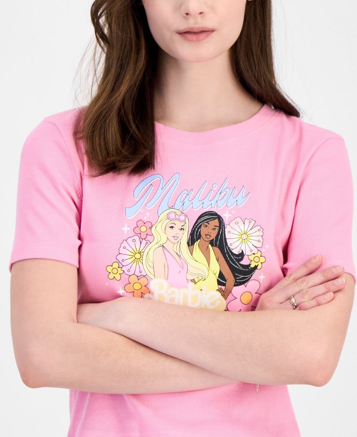 Barbie Size M Malibu Barbie Graphic T-Shirt