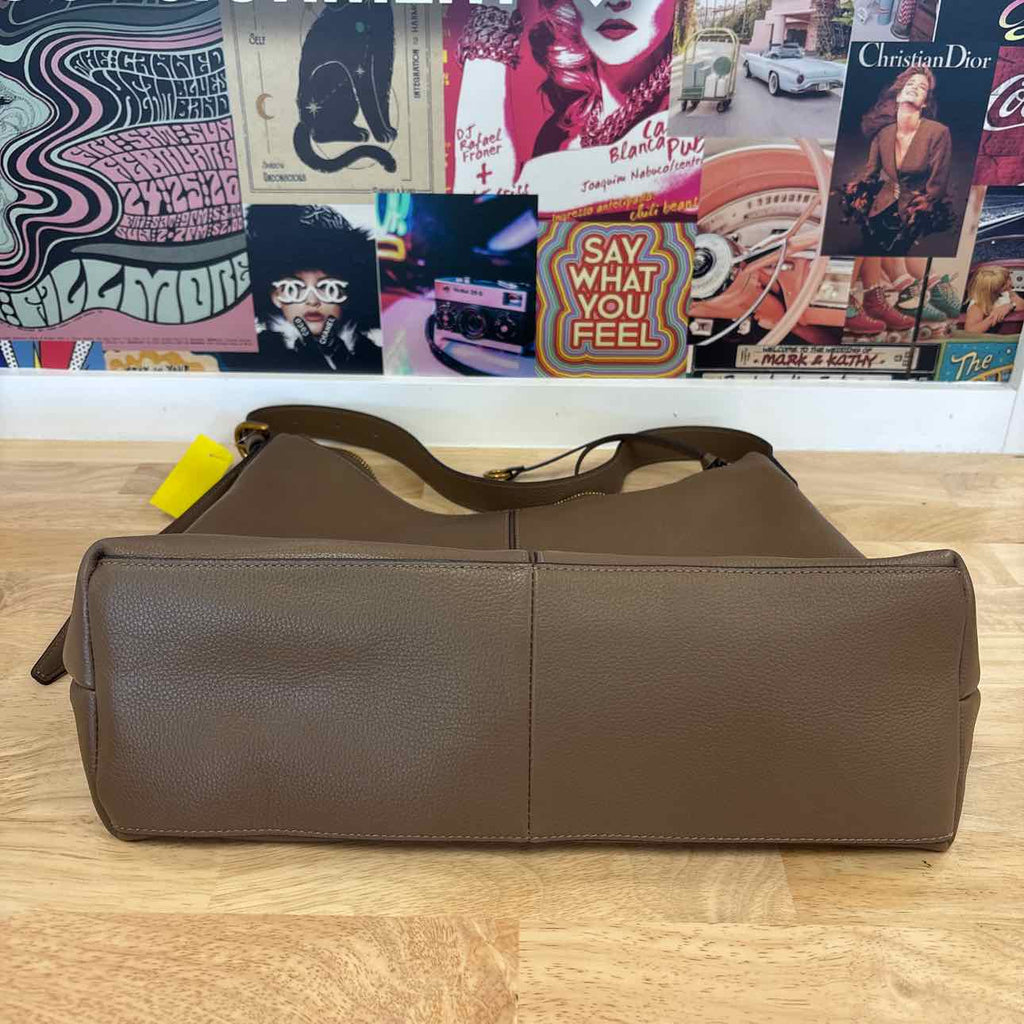 Rag & Bone Brown Pebbled Leather Preloved Handbag