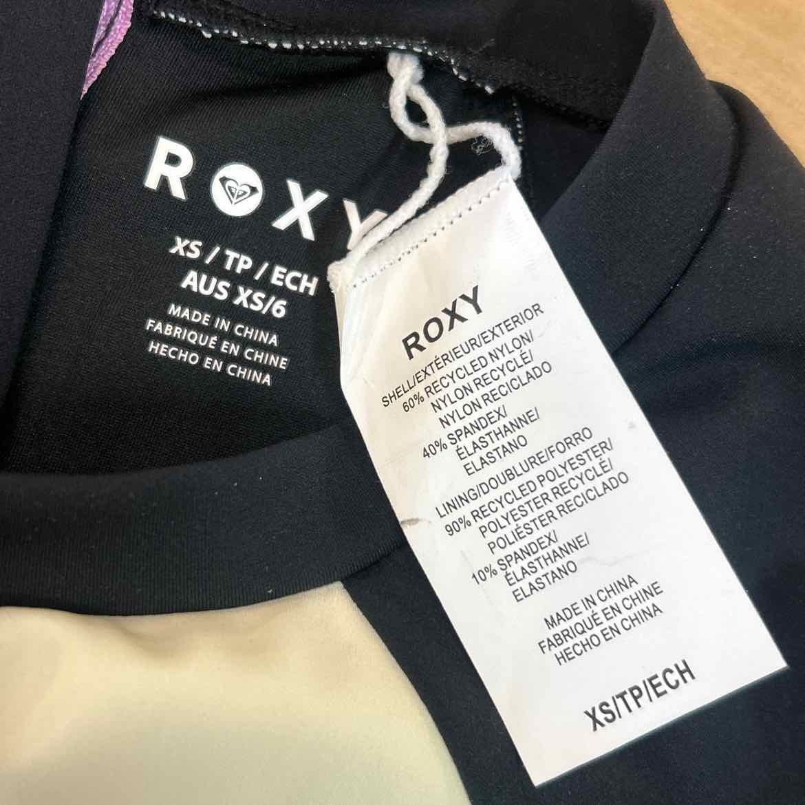 Roxy Women's Standard Long Sleeve Surf Suit-Onesie Fitted Rash Guard Swimsuit UP