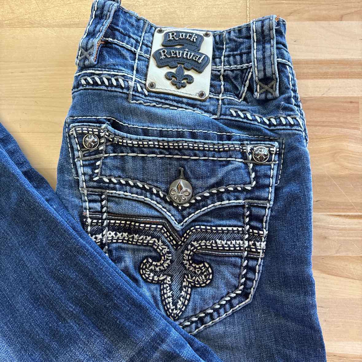 Rock Revival Size 31 Blue MENS Pants