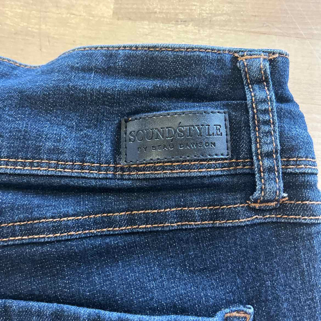 Sound style Women Size 8 Blue Denim Preloved Shorts