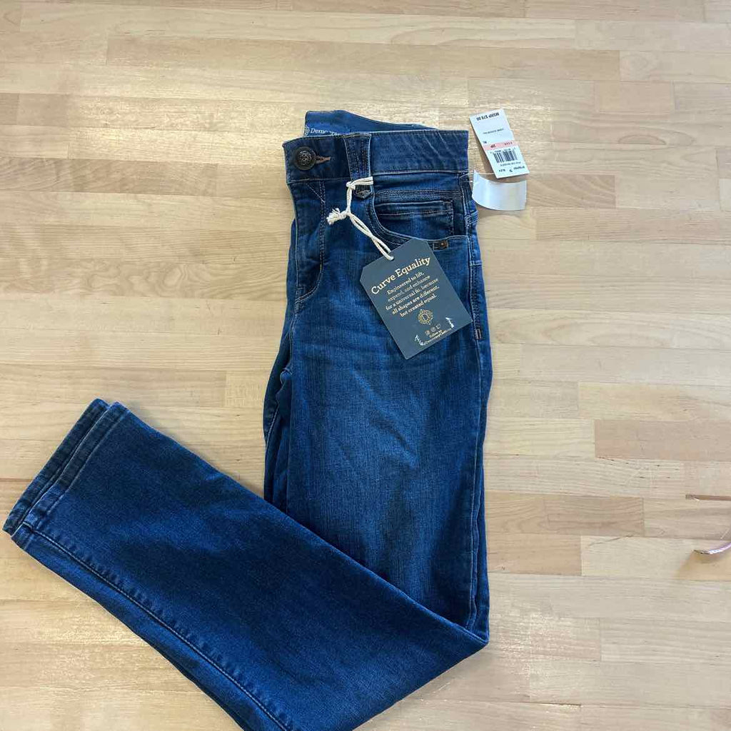 Democracy Petite Absolution Straight-L Blue Vintage