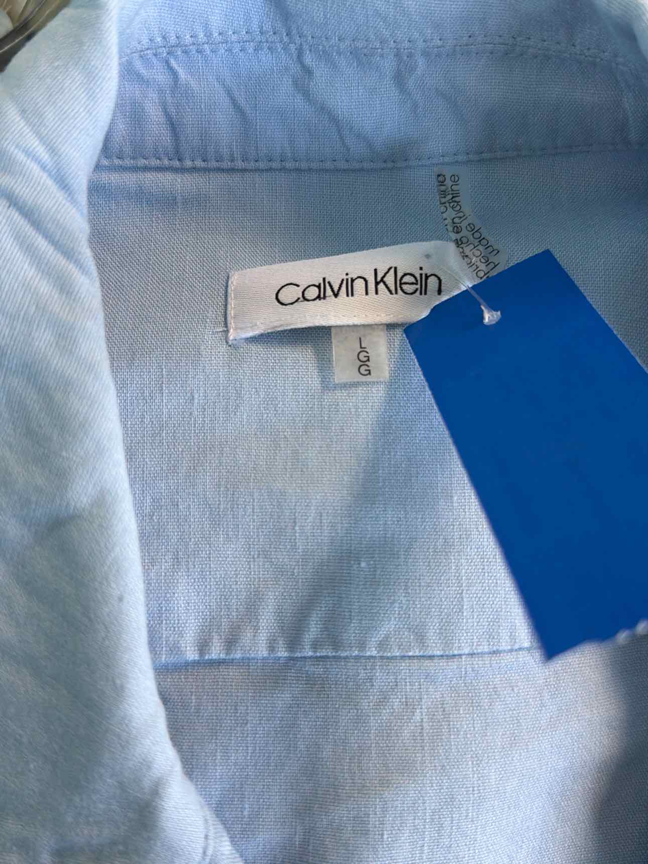 Calvin Klein Size L Blue Jacket