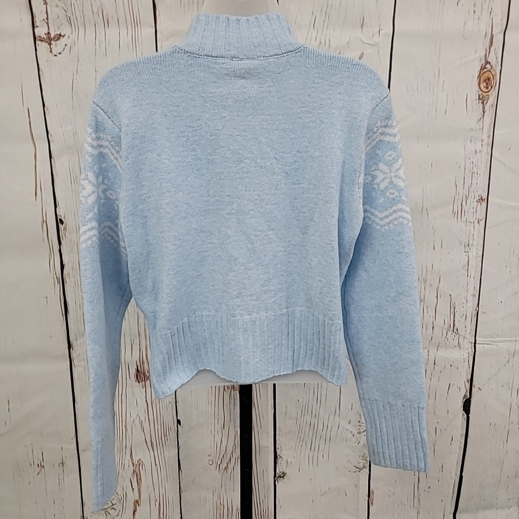 Planet Heart Size L Blue Sweater