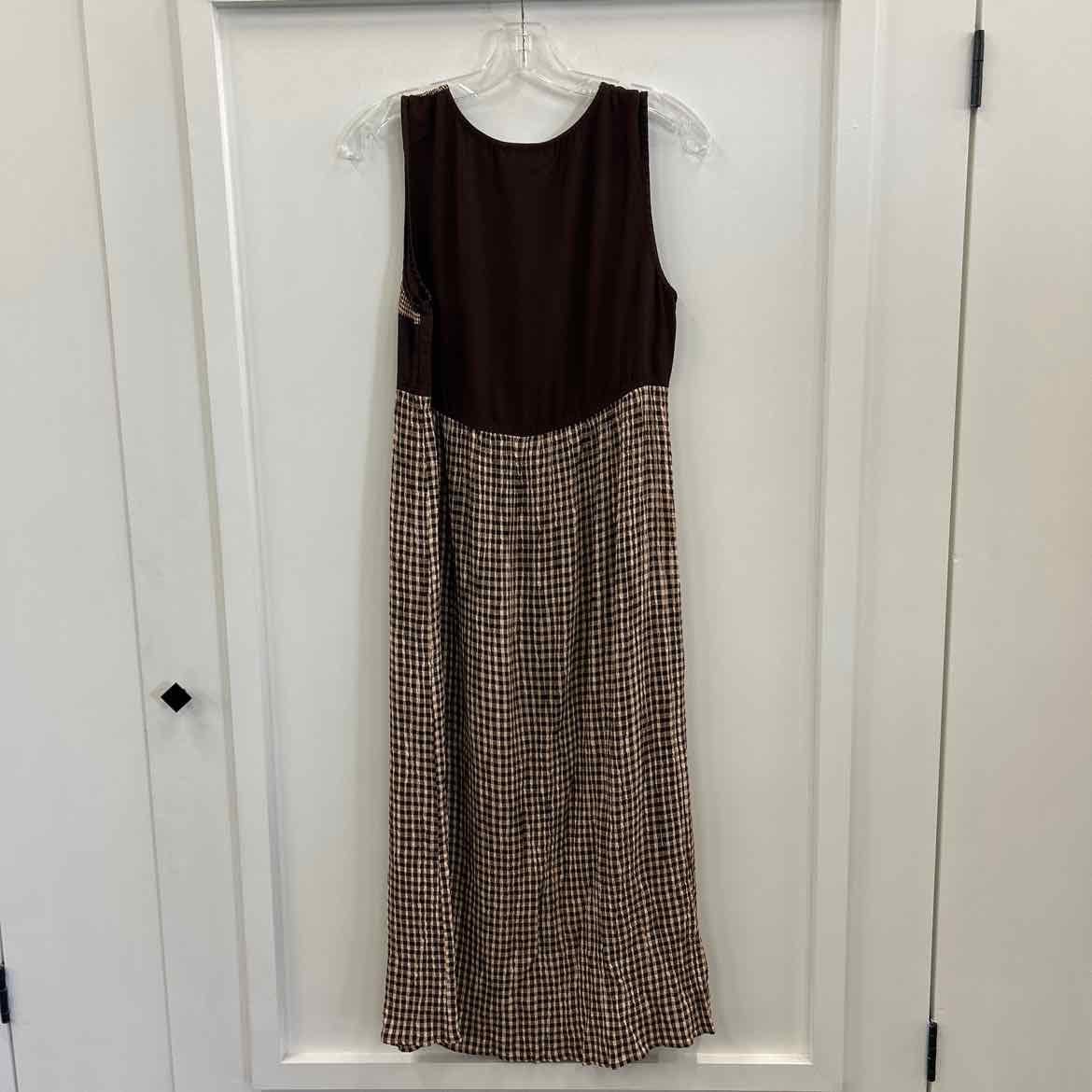 Componix Size L Brown/Tan Preloved Dress