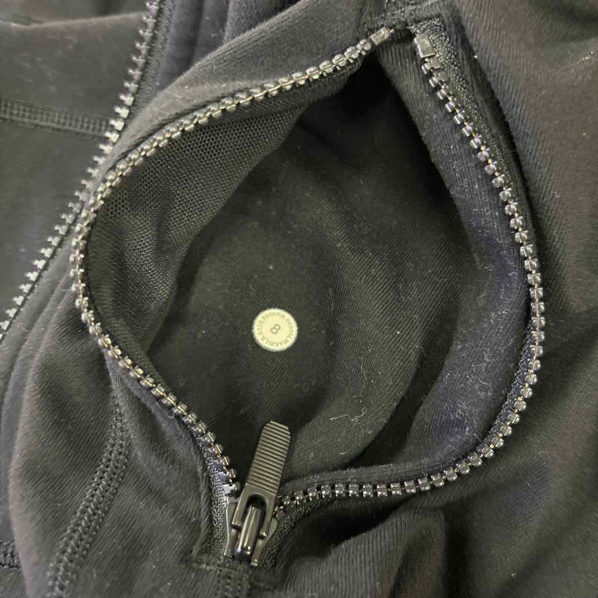 LuluLemon Size 8 Black Athletic Jacket