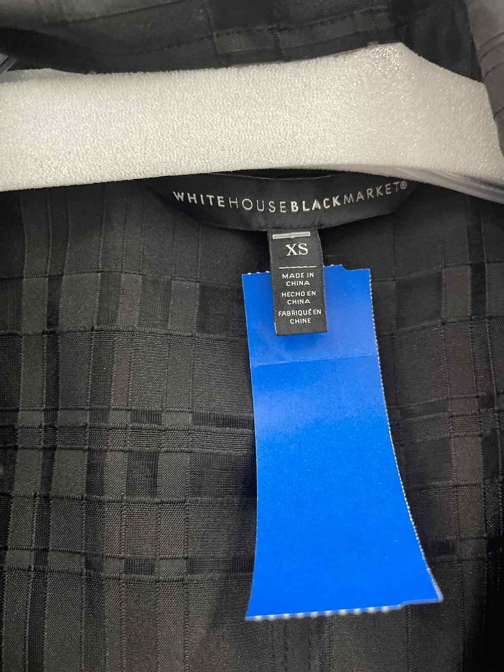 White House Black Market Size XS Black Duster