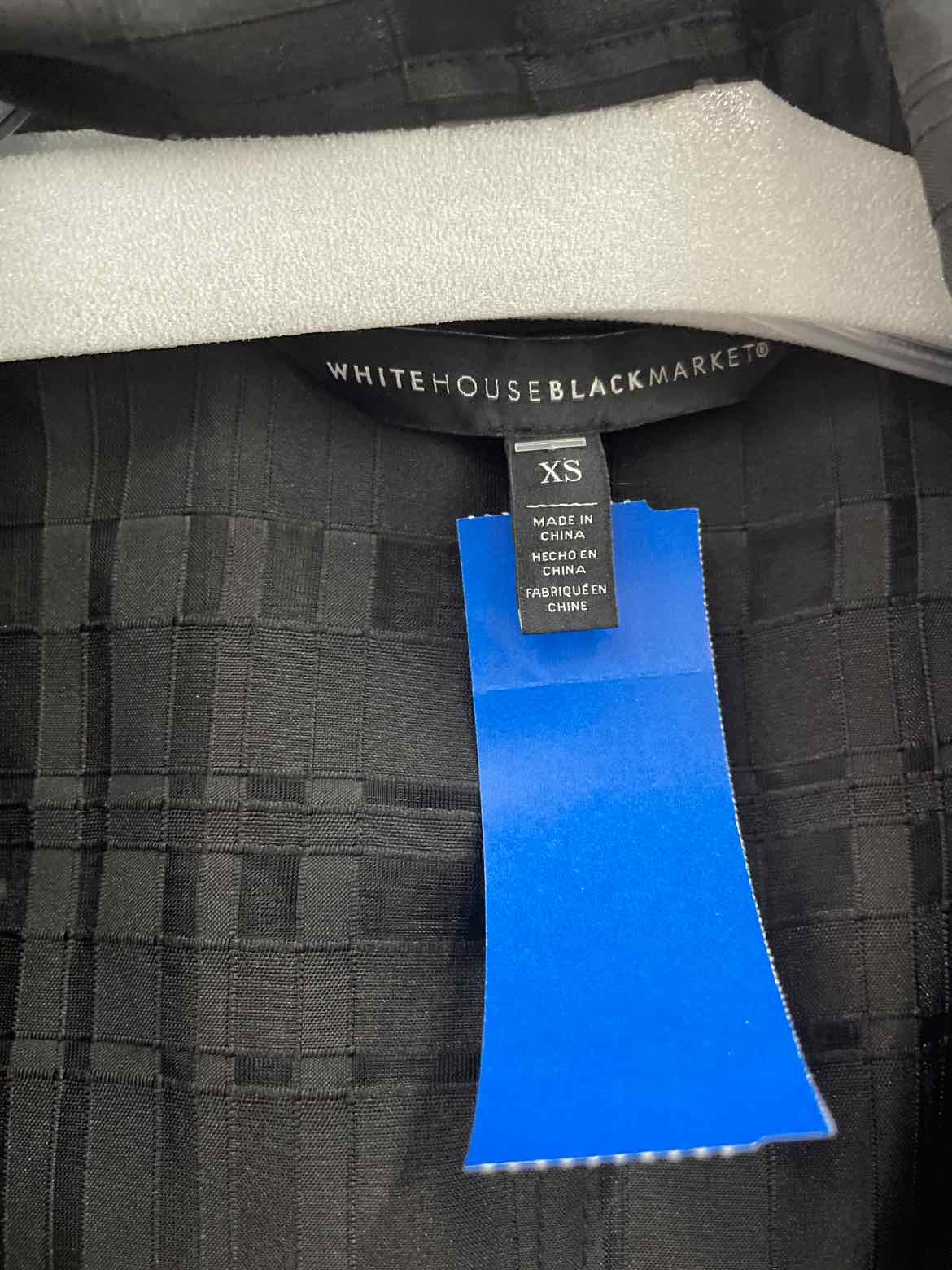 White House Black Market Size XS Black Duster