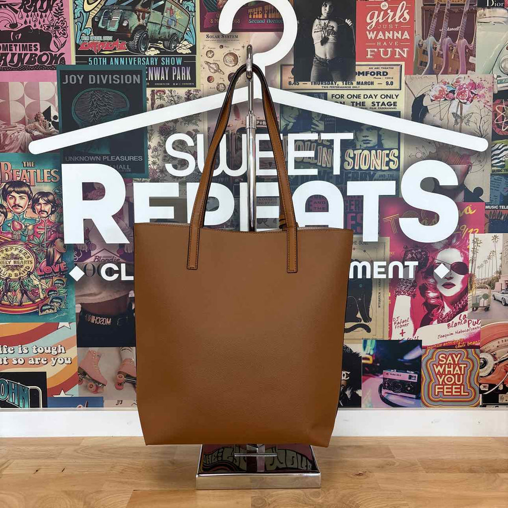Michael Kors Brown Leather Totes