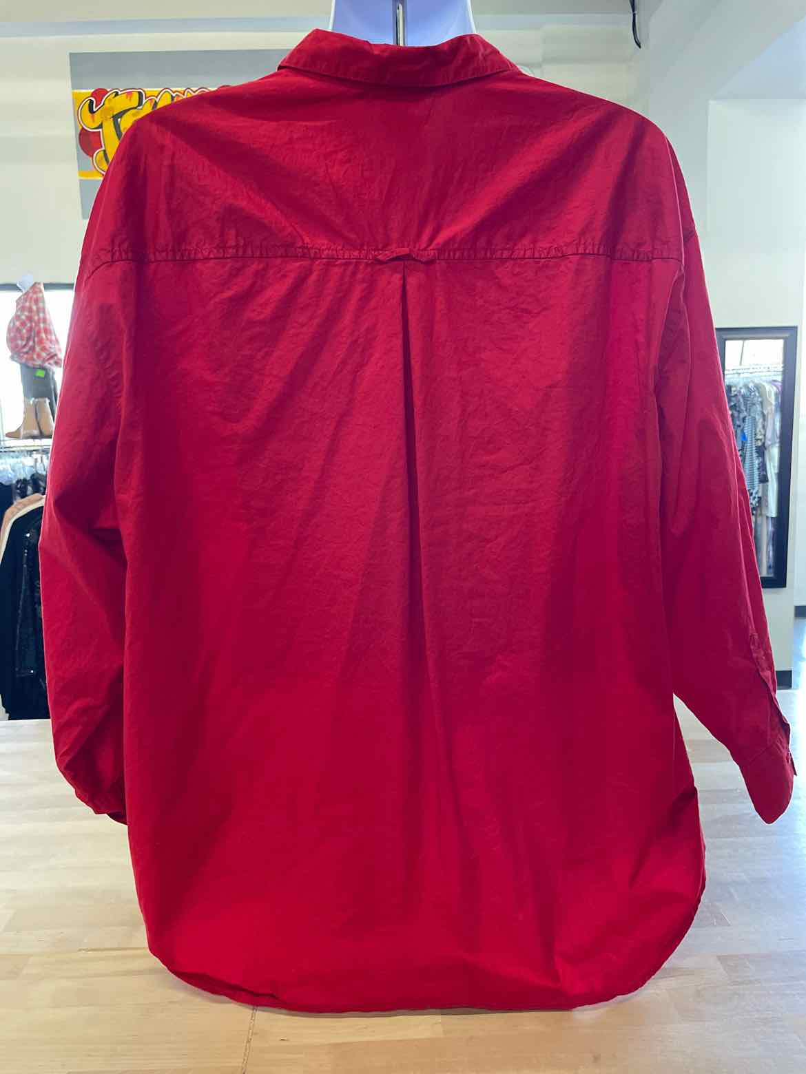 Gap Size XL Red Button Down Shirt
