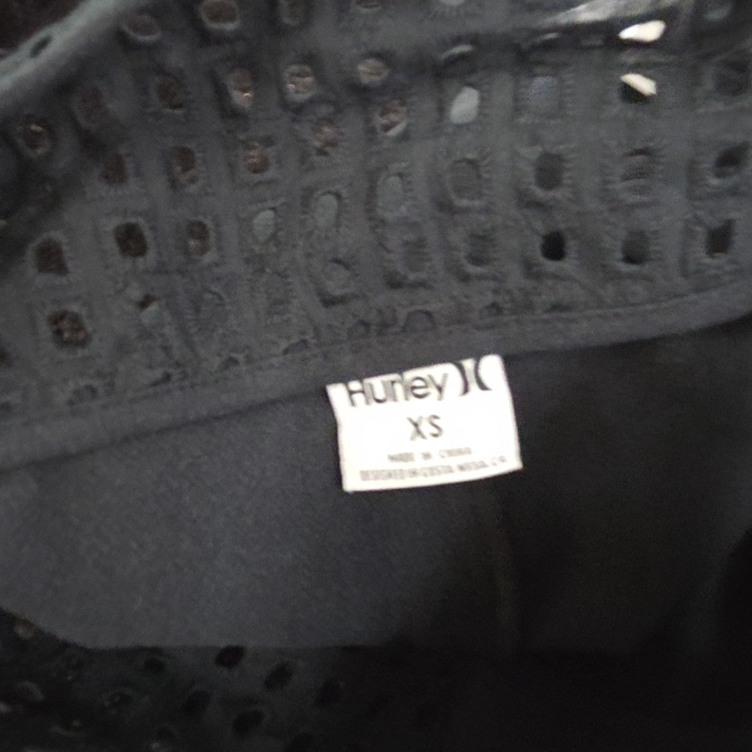 Hurley Size XS Black Pants
