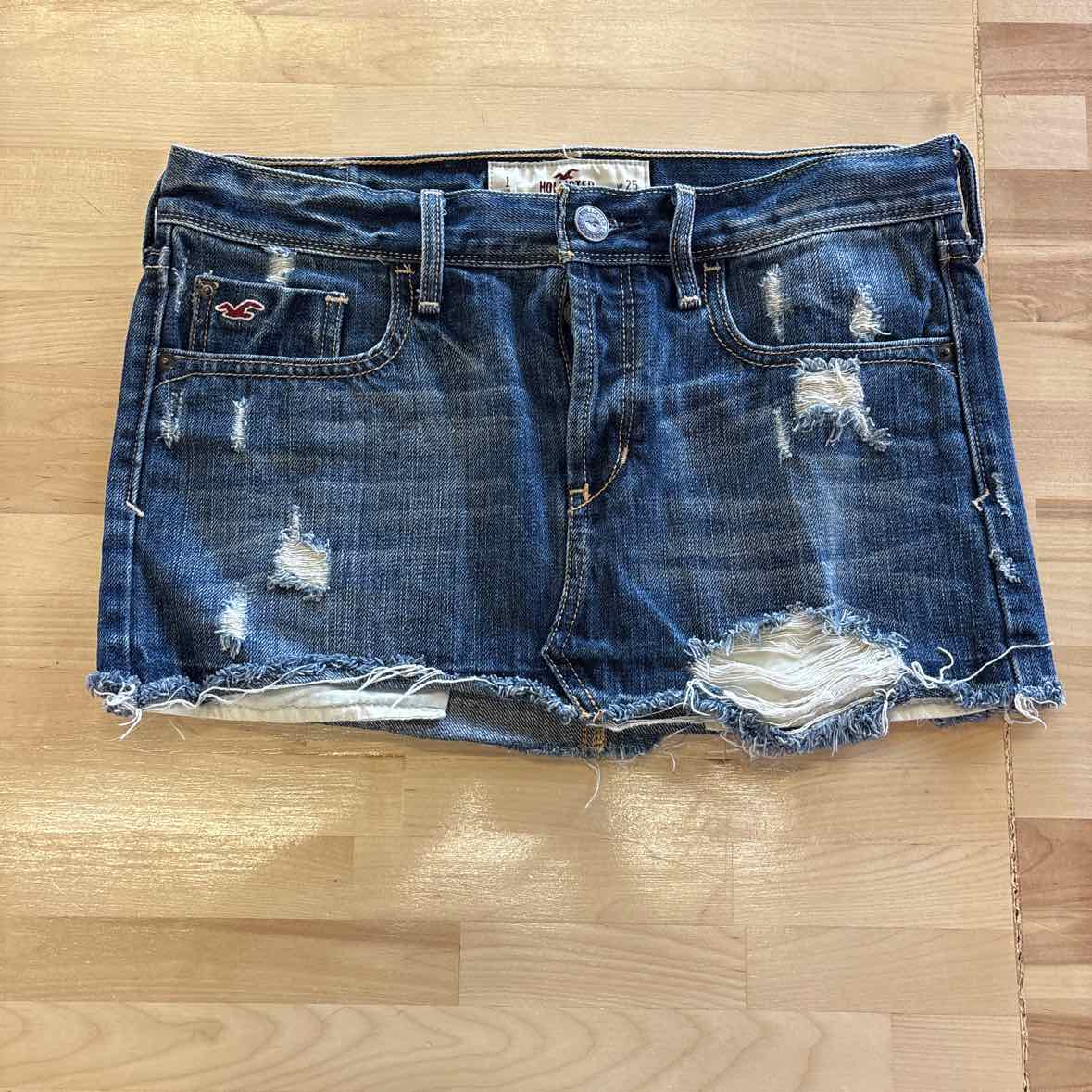 Hollister Size 1 Blue Skirt